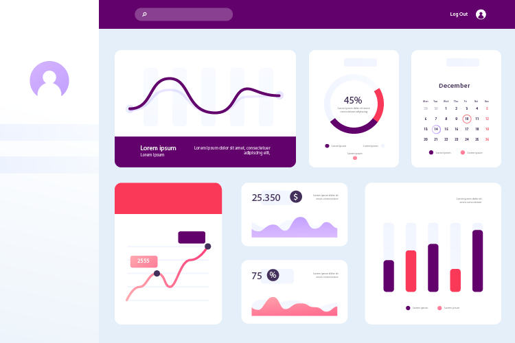 Illustration des statistiques d'un profil